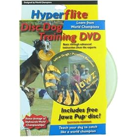 Click here to buy Hyperflite Jawz Pup Dog Disc and Training DVD.