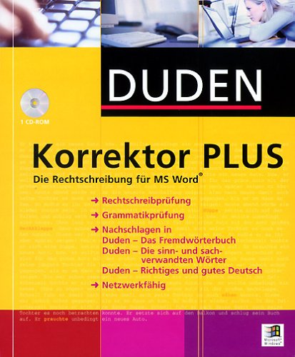Duden Korrektor plus. CD- ROM für Wordversionen ab Office97