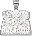 Alabama Crimson Tide Solid Sterling Silver ''ALABAMA'' Elephant Logo Giant Pendant