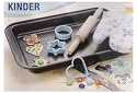 Kinder Backset mit Backblech, Teigroller, Ausstechformen