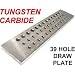 DRAWPLATE 39 Hole TUNGSTEN CARBIDE steel