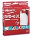 Memorex - 10 x DVD+R DL - 8.5 GB 2.4x - spindle - storage media