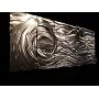 Modern Wall Art. Handsanded finish with contemporary metal wall decor!