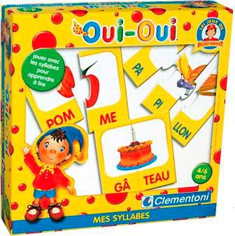 Clementoni - Jouet Premier Age - Mes syllabes avec Oui Oui
