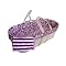 Damask Moses Basket Set - Pink
