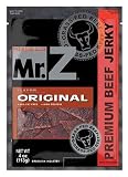 Mr. Z Premium Beef Jerky Original Flavor, 4-Ounce Bags (Pack of 6)