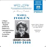Search : Maria ivogun, Historical Recordings from 1943-48 [CD on Demand]