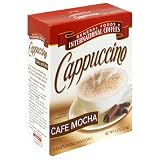 General Foods International Coffees Cappuccino Mix, Cafe Mocha, 5-Count Envelopes (Pack of 12)