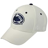 Zephyr Penn State Nittany Lions White DHS Fitted Hat