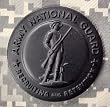 Basic Recruiter Army National Guard Badge - Metal Insignia - Black