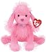 TY Punkies - FLAIR the Pink Poodle Dog