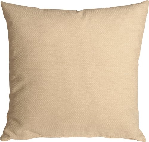 Pillow Decor - Arizona Chenille 20x20 Cream Throw Pillow