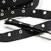 100% Cotton Black Eyelet Tape, Sold by the Yard, Made in Italy