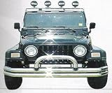 1976-2004 Jeep Wrangler 3 Tube Stainless Steel Full set of Bumper and Side Bar