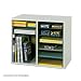 Safco Wood Adjustable Literature Organizer, 12 Compartments, 19.5 Inches Width x 16 Inches Height, Gray (9420GR)