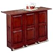 Swing-Open Bar with Cherry Finish