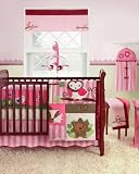 Gril's BANANAFISH Woodland 4 pc Crib Set