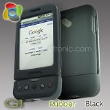 HTC Google G1 Premium 2Tone Rubber Black/Black Cover