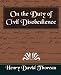 On the Duty of Civil Disobedience