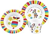Stripy Horse Stripy Horse Melamine Set (3 Pieces)