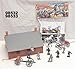 54mm Gettysburg Meade's Headquarters Figure Playset (26pcs) (Bagged) by Americana Souvenirs_s-1