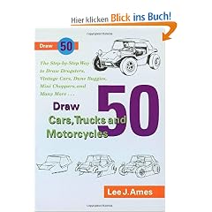 Draw 50 Cars, Trucks and Motocycles