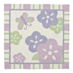 Tiddliwinks Rug - Lavender Flower