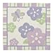 Tiddliwinks Rug - Lavender Flower