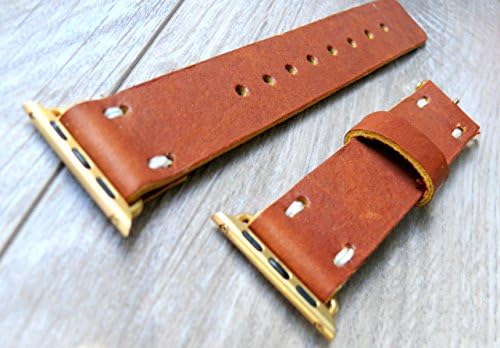 Brown Leather Apple Watch band 42mm leather watch band, Apple watch strap, iwatch band, apple watch 2 leather band