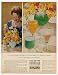 1962 Irene Hayes Flower Arranger Hiram Walker's Print Ad (12564)