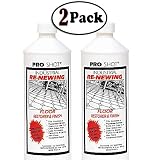 2 PACK Pro Shot Industrial Re-Newing Floor Restorer And Finish Petrochemical-Free Formula