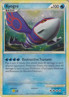 Pokemon - Kyogre (12/95) - Call Of Legends - Holo