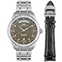 Swiss Watch International Men's Limited Edition Collection Automatic Diamond Watch A9240.S.S.BRZ.D-ABR01