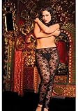 Seven Til Midnight Womens Queen Size Lace Legging