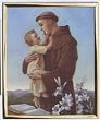 Saint Anthony Framed Art, 8" x 10" - MADE IN ITALY