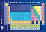 Periodic Table of Elements Poster New Study Aid - 36 x 24 Inches (91.5 x 61 cms)