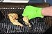 Perfect Protection Silicone Cooking & BBQ Gloves | New | Heaviest Thickest Gloves Mean Better Protection for You! (Green)