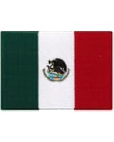 Mexico Flag Embroidered Patch Mexican Iron-On National Emblem