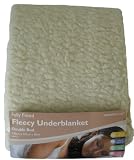 Double Fitted Fleecy Underblanket Mattress Protector