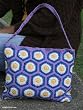 Cotton tote bag, 'Forget-Me-Not' Cotton tote bag, 'Forget-Me-Not'