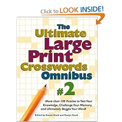 The Ultimate Large Print Crosswords Omnibus #2 (Ultimate Large Print Crossword Omnibus)