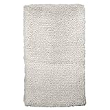 Contemporary Home Bath Rug - Grey Persian Cat (20x34)