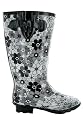 Womens Extra Wide-calf Wellies Wellington Boots Sz 4-8