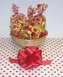 Scott's Cakes Small Butter Cookie Lovers Basket with no Handle Heart Wrapping by Scott's Cakes