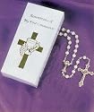 5mm WHITE ROSARY