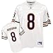 Rex Grossman Jersey: Reebok White Replica #8 Chicago Bears Jersey - Large