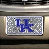 Kentucky Wildcats Diamond Metal License Plate