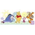 Winnie the Pooh Flower Power Rub-On Wall Art Collection