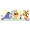 Winnie the Pooh Flower Power Rub-On Wall Art Collection