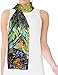 Dahlia Women's 100% Luxury Long Silk Scarf - Van Gogh 